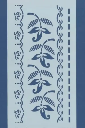 Más Vendido PLANTILLA SILU 1028 CENEFA FLORES