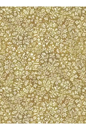 PAPEL DECOUPAGE TASS FLORES CON FONDO DORADO 50x70 CM Entrega Rápida