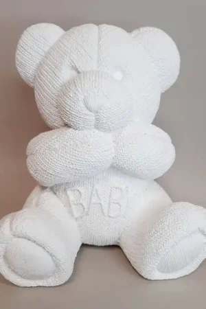 FIGURA INFANTIL DE ESCAYOLA OSITO BABY Más Vendido