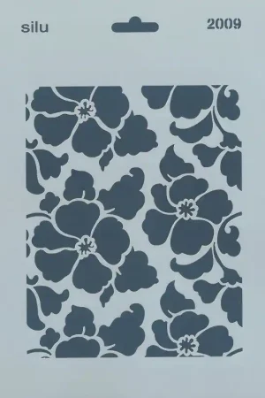 PLANTILLA SILU 2009 CUADRADO DE FLORES 25 x 18 CM Precio Reducido