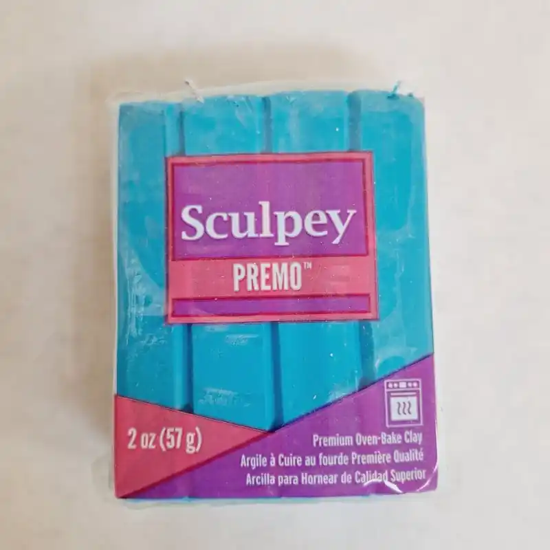 Auténtico ARCILLA DE MODELADO PREMO SCULPEY TURQUESA 5505