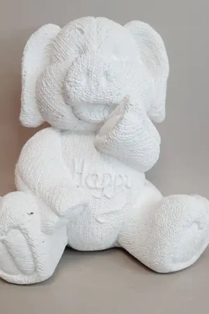 Mayoreo FIGURA INFANTIL DE ESCAYOLA CERDITO HAPPY