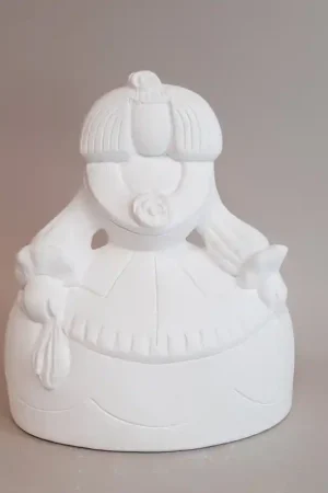 MENINA DE ESCAYOLA MENINA LISA 18 CM Tendencia