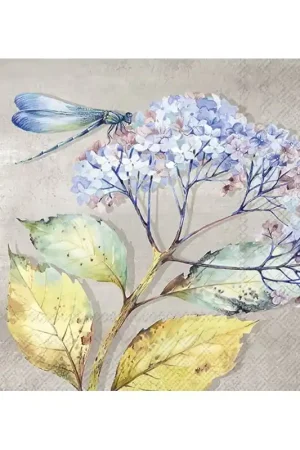Promoción Exclusiva PAQUETE 20 SERVILLETAS DECOUPAGE DRAGONFLY