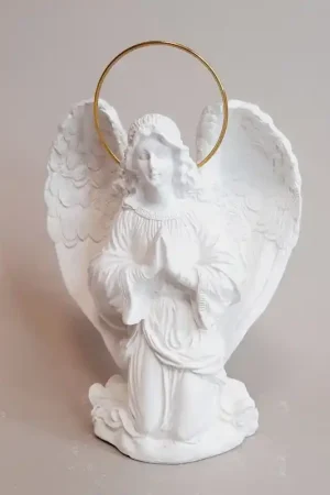 Precio De Fábrica ANGEL DE ESCAYOLA ANGEL ANUNCIACION 14 CM