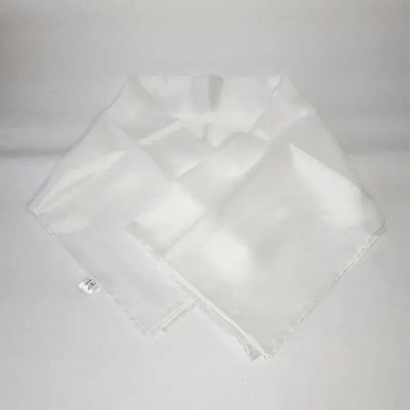 Mejor Calidad 12 PAÑUELOS DE SEDA PONGEE Nº5 90x180 BORDE A MANO