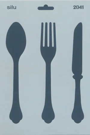 Ordena Ya PLANTILLA CUBIERTOS 25 x 18 CM SILU 2041