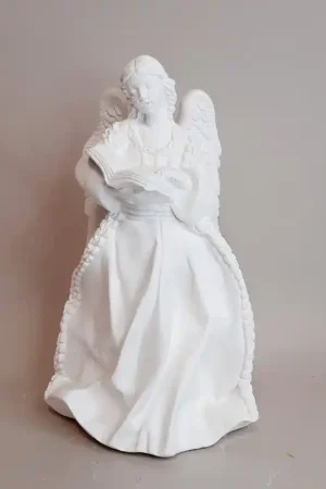 ANGEL DE ESCAYOLA ANGEL MUSICO 19 CM No Te Lo Pierdas