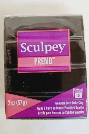 Entrega Rápida ARCILLA PARA MODELAR PREMO SCULPEY NEGRO 5042