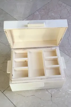 BAUL BANDEJA PEQUEÑO DE MADERA PARA PINTAR Popular