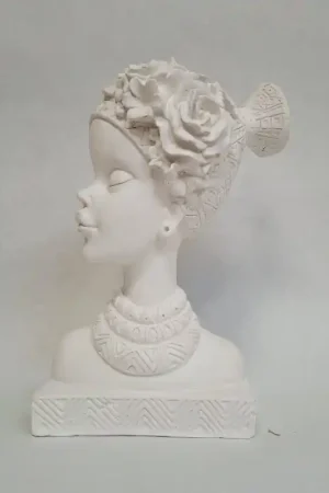 FIGURA DE ESCAYOLA MUJER AFRICANA 27 CM Imprescindible (Must-Have)