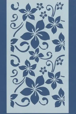 Últimas Unidades PLANTILLA SILU 1056 FONDO DE FLORES