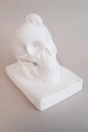 Compra Ahora FIGURA DE ESCAYOLA CALAVERA PEQUEÑA 9 CM
