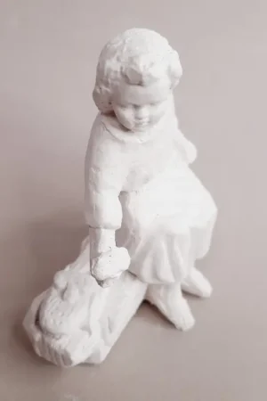 Original NIÑO SENTADO 8 CM PORTAL DE BELÉN