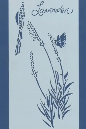 PLANTILLA SILU 1069 FLOR DE LAVANDA Oferta Limitada