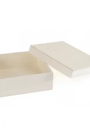 CAJA DE MADERA CUADRADA DE 17X17X6 CM Venta Final