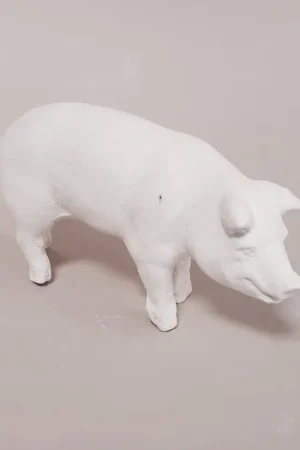 CERDO SIN PEANA PARA PORTAL DE BELEN 9 CM Mejor Calidad