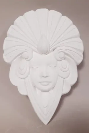 Envío Exprés MASCARA DE ESCAYOLA EGIPCIA PARA DECORAR