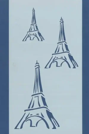 PLANTILLA SILU 1074 TORRE EIFFEL VARIOS TAMAÑOS Solo Hoy