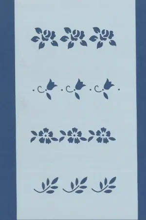 Liquidación PLANTILLA SILU 1079 GRECAS FLORES