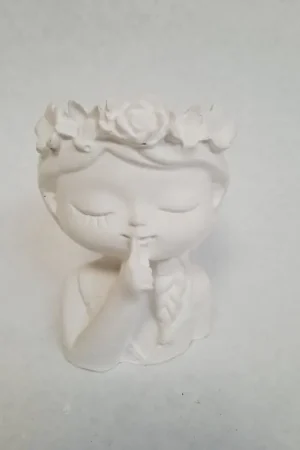 Precio Económico FIGURA DE ESCAYOLA NIÑA SILENCIO 10 CM