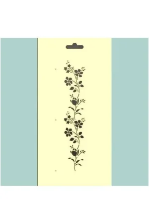 Original PLANTILLA SILU 1082 GRECA DE FLORES