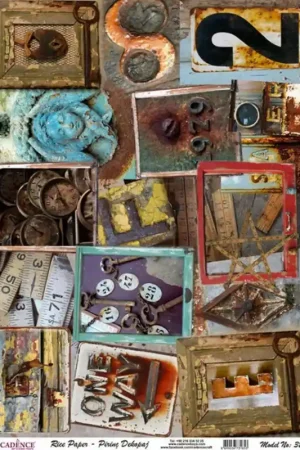 PAPEL DE ARROZ CADENCE ALDABAS 30x41 CM Oferta Especial