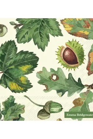 PAQUETE 20 SERVILLETAS DE DISEÑO PARA DECOUPAGE HOJAS DE ARBOLES Compra Hoy