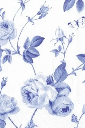 PAQUETE 20 SERVILLETAS DECORADAS RAMBLING ROSE Ordena Ya