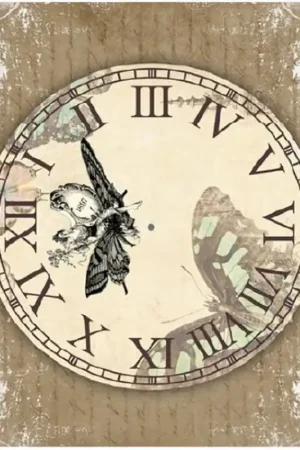 Venta Final PAPEL DE ARROZ CADENCE ESFERA RELOJ 30x41 CM