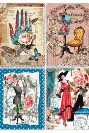 Ordena Ya PAPEL DE ARROZ CADENCE MODISTA 30x41 CM