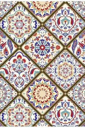 Pago Seguro PAPEL DE ARROZ CADENCE MANDALAS EN ROMBO 30x41 CM