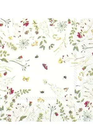 PAQUETE 20 SERVILLETAS BONITAS LIGHT FLORWERS Últimas Unidades