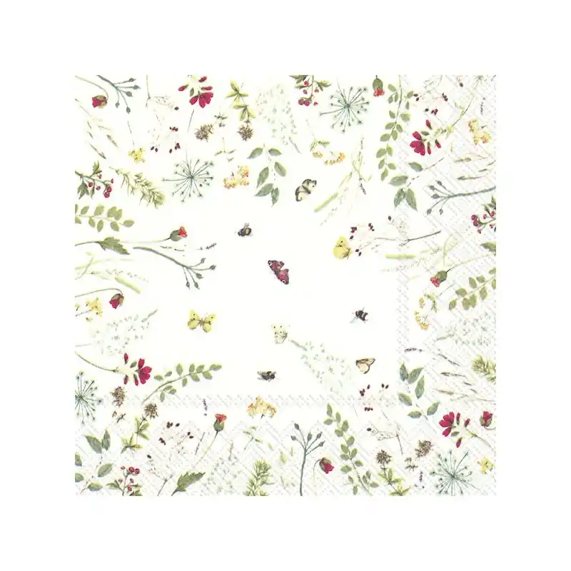 PAQUETE 20 SERVILLETAS BONITAS LIGHT FLORWERS Últimas Unidades