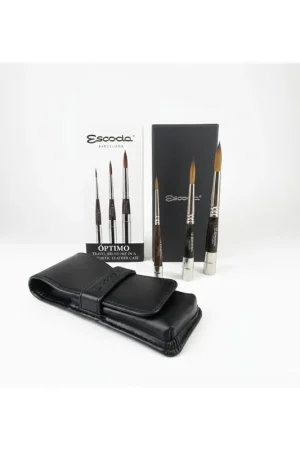 Profesional ESTUCHE DE VIAJE 3 PINCELES ESCODA OPTIMO