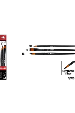 Oferta Limitada PINCEL PROFESIONAL SINTÉTICO 3 Uds.