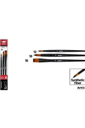 Precio Reducido PINCEL PROFESIONAL SINTÉTICO 3 Uds.