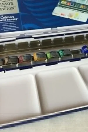 CAJA ACUARELA 12 COLORES WINSOR AND NEWTON Oferta Flash