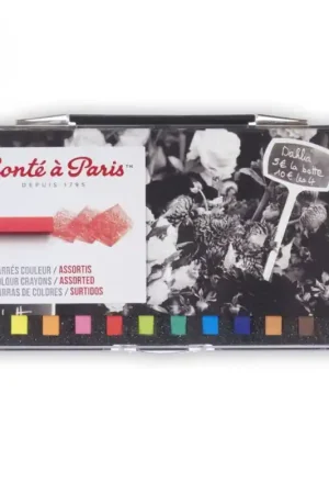 Tendencia CAJA DE 12 BARRITAS DE COLORES CARRES CONTE