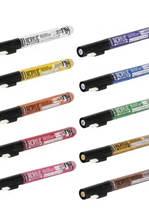 ROTULADOR ACRYLIC MARKER PUNTA BISELADA 4 MM Precio Bajo
