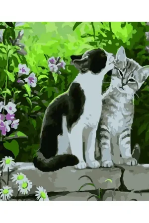 Imprescindible (Must-Have) PINTAR POR NUMEROS - GATOS EN MURO