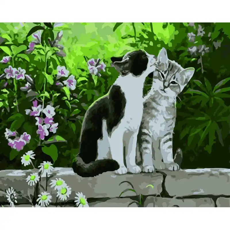 Imprescindible (Must-Have) PINTAR POR NUMEROS - GATOS EN MURO