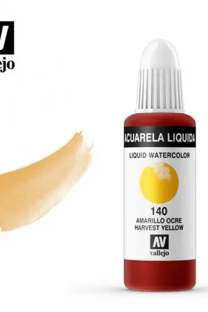 Alta Calidad ACUARELA LIQUIDA AMARIILLO OCRE VALLEJO 32 ML