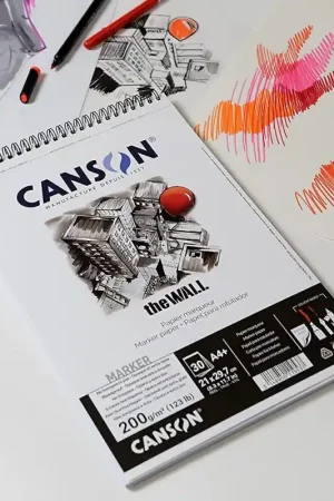 BLOCK DE DIBUJO CANSON A4 THE WALL Liquidación