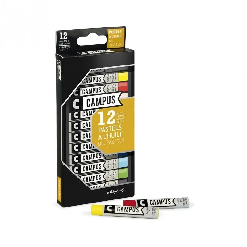 Mayoreo 12 PASTELES AL OLEO CAMPUS RAPHAEL