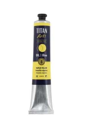Envío Internacional AMARILLO NÁPOLES SERIE 2 Nº 8 60 ML OLEO EXTRAFINO TITAN