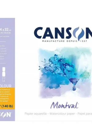 Directo De Fábrica PAPEL ACUARELA MONTVAL 18x25 CM ENCOLADO