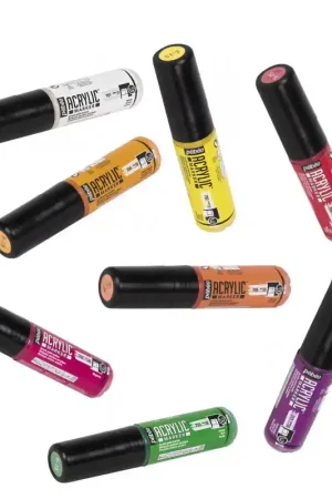 Mayoreo ROTULADOR ACRYLIC MARKER PUNTA 3 EN 1 5/15 MM