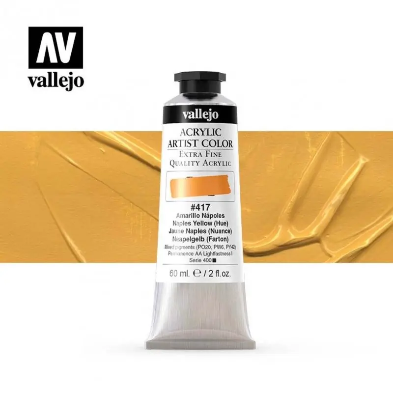 ARTIST COLOR 417 AMARILLO NÁPOLES 60 ML Original