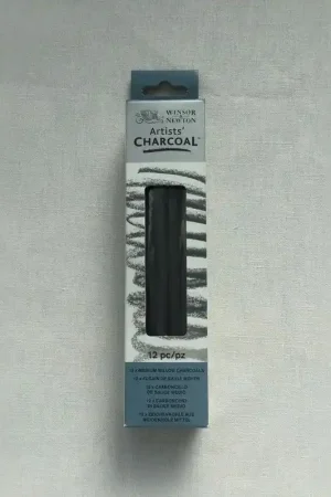 Garantía Incluida CAJA DE 12 CARBONCILLOS MEDIOS WINSOR & NEWTON